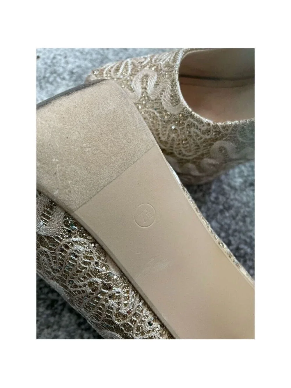 Women's Lace Heels Size 7.5